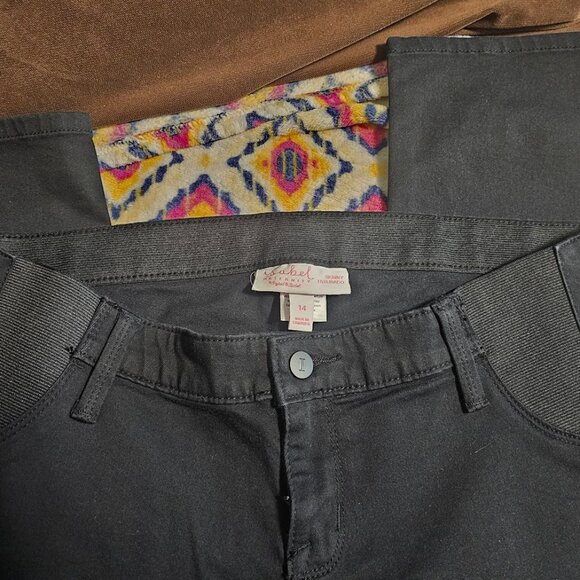 NWT Isabel Maternity Pants Size 14 By Ingrid & Isabel - Target Brand - Picture 2 of 4